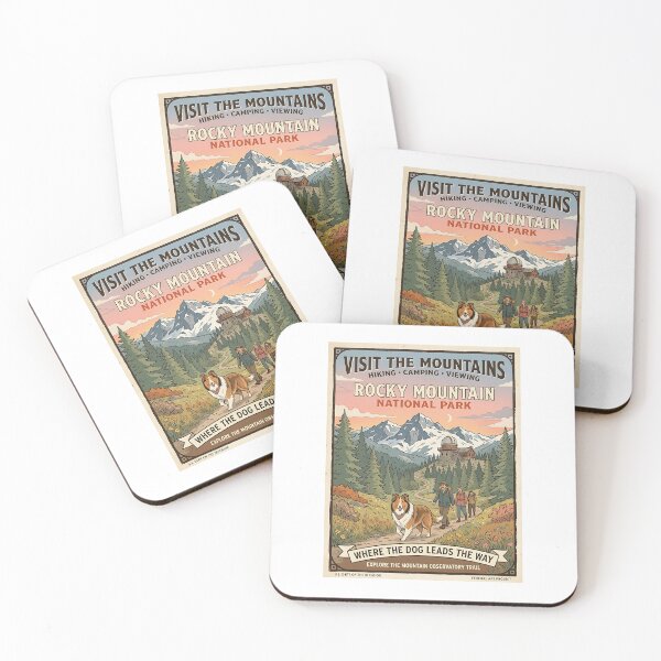 Item preview, Rough Collie Observatory Guide designed and sold by PictoVibe.