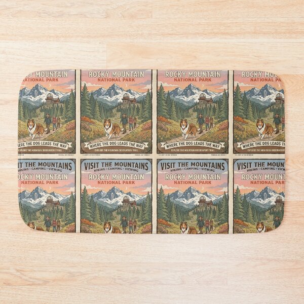 Item preview, Rough Collie Observatory Guide designed and sold by PictoVibe.