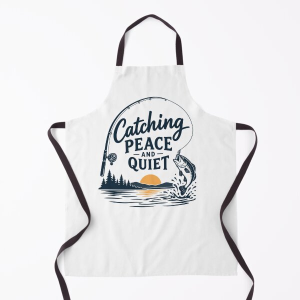 Item preview, Fishing - Catching Peace and Quiet designed and sold by CampAndCoast.