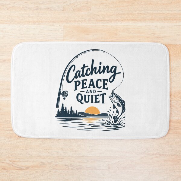 Item preview, Fishing - Catching Peace and Quiet designed and sold by CampAndCoast.