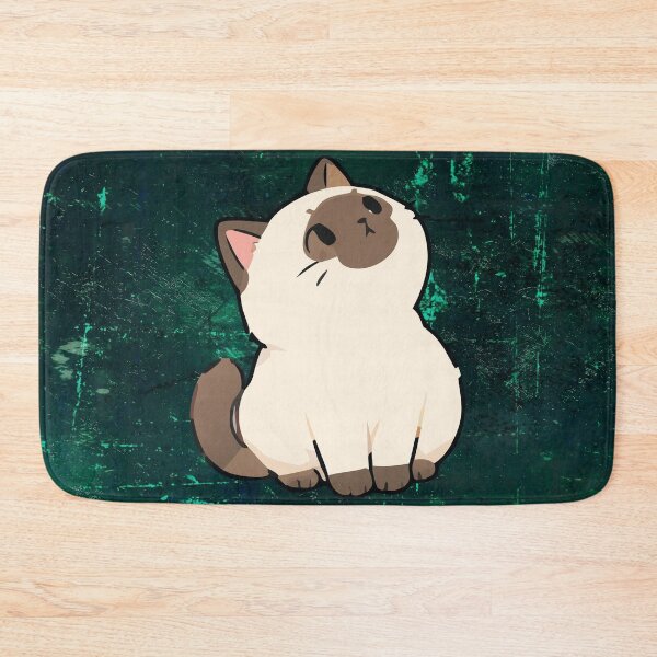 Item preview, Cute Siamese Cat Merry Christmas Holiday Art designed and sold by stormk10.