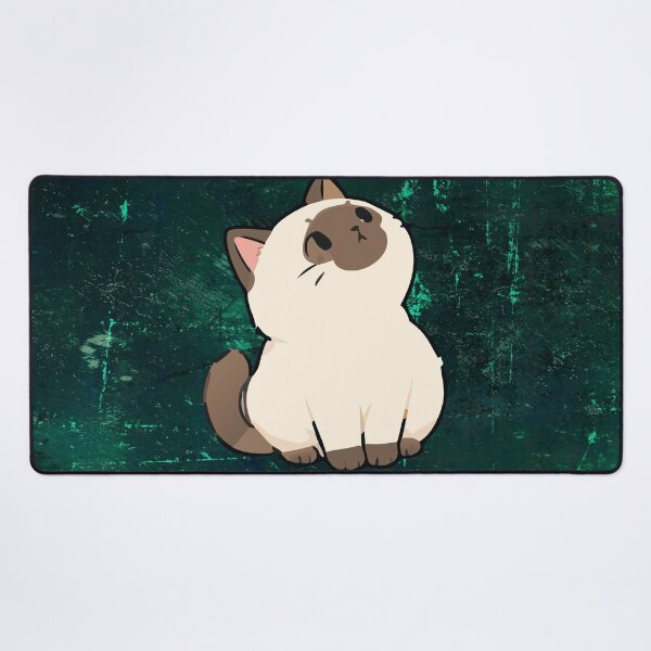 Item preview, Cute Siamese Cat Merry Christmas Holiday Art designed and sold by stormk10.