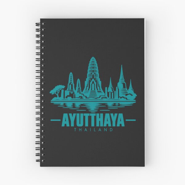 Item preview, Ayutthaya Thailand Line Art Landmark Poster designed and sold by CMYKStudio.