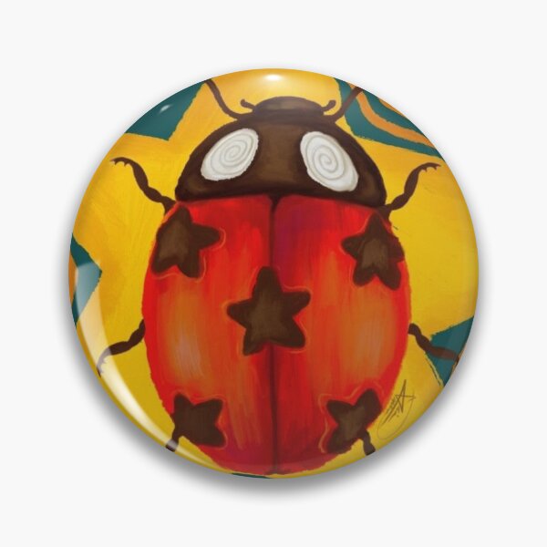 Item preview, Magic Ladybug - Star Spots and Spiral Eyes designed and sold by conamor-bymel.