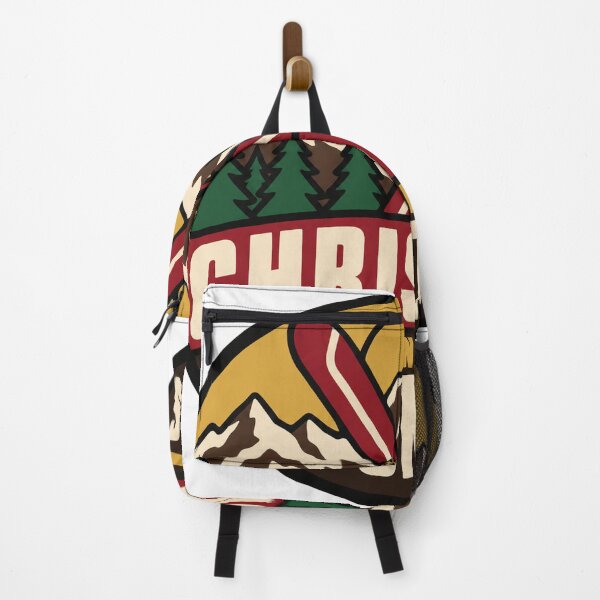 Item preview, Skiing Gift - Christmas In The Mountains designed and sold by RedRubyBubble.