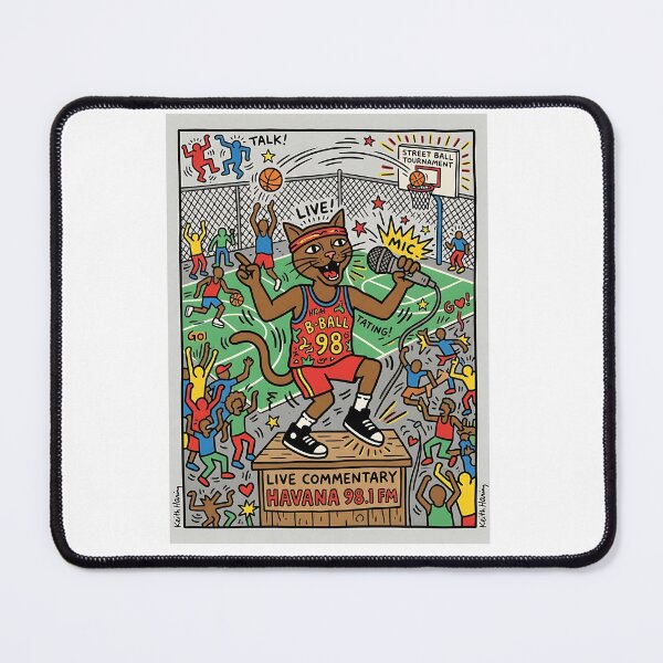 Item preview, Havana Brown Basketball Commentator designed and sold by PictoVibe.