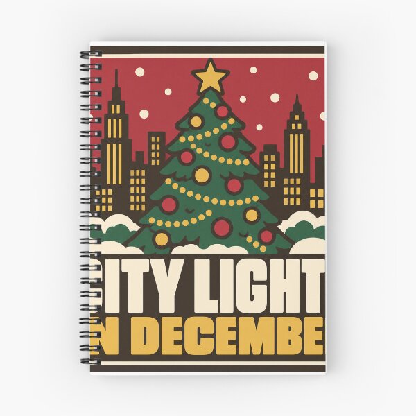 Item preview, Christmas In New York Gift - City Lights In December designed and sold by RedRubyBubble.