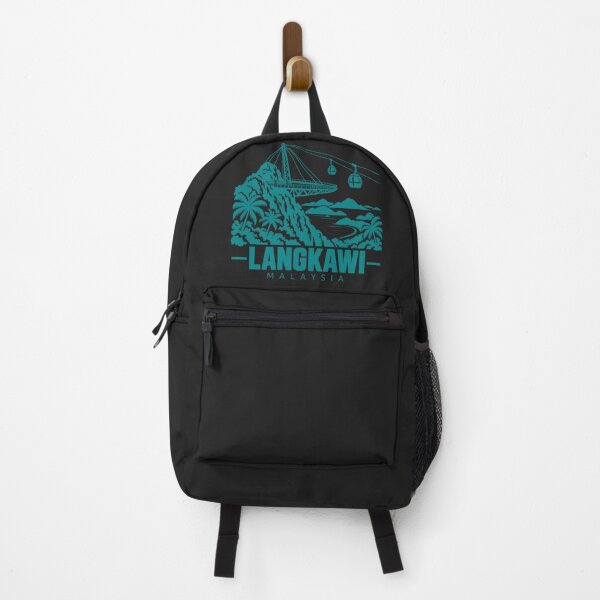Item preview, Langkawi Malaysia Line Art Coastline Poster designed and sold by CMYKStudio.