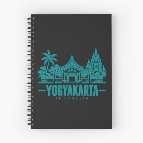 Item preview, Yogyakarta Indonesia Line Art Landmark Poster designed and sold by CMYKStudio.
