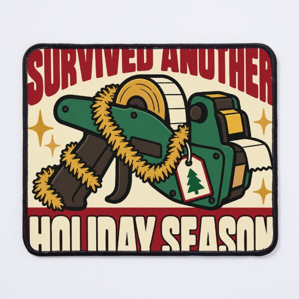 Item preview, Retail Worker Gift - Survived Another Holiday Season designed and sold by RedRubyBubble.