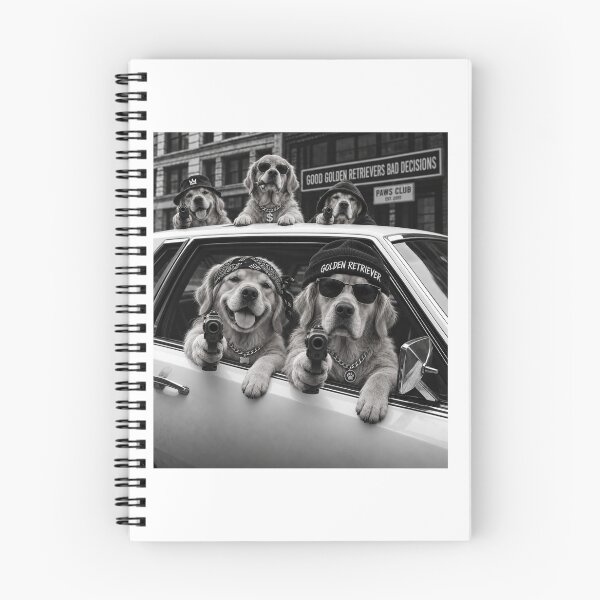 Item preview, Funny Golden Retriever Good Dog Bad Decisions designed and sold by luu phong.