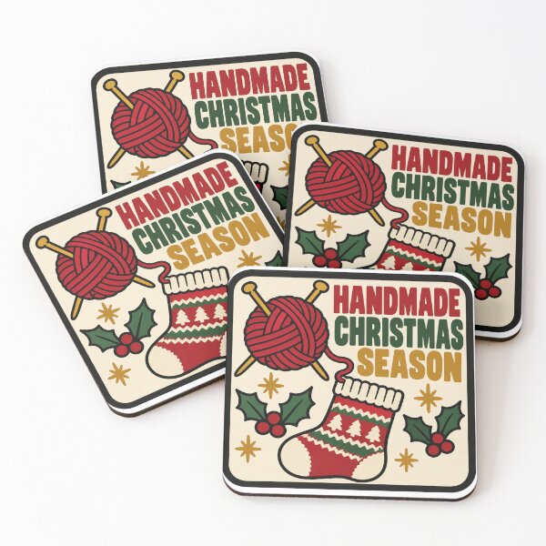 Item preview, Knitting Gift - Handmade Christmas Season designed and sold by RedRubyBubble.