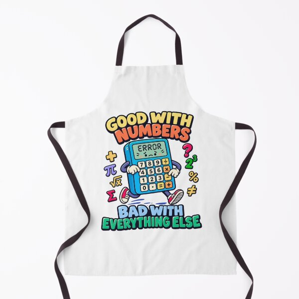 Item preview, Good with Numbers, Bad with Everything Else designed and sold by meesara.