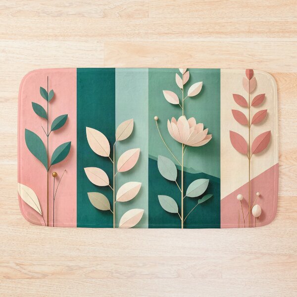 Item preview, Geometric Floral Design  designed and sold by Vicky Brago-Mitchell®.
