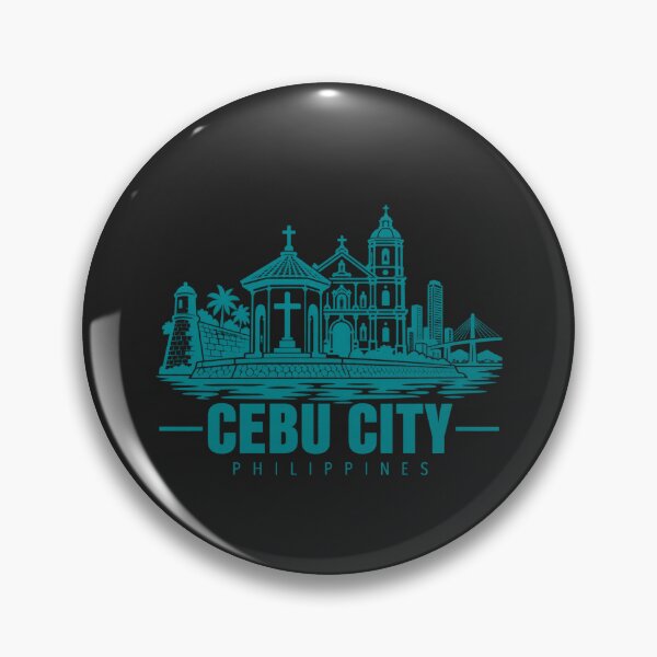 Item preview, Cebu City Philippines Line Art Coastline Poster designed and sold by CMYKStudio.