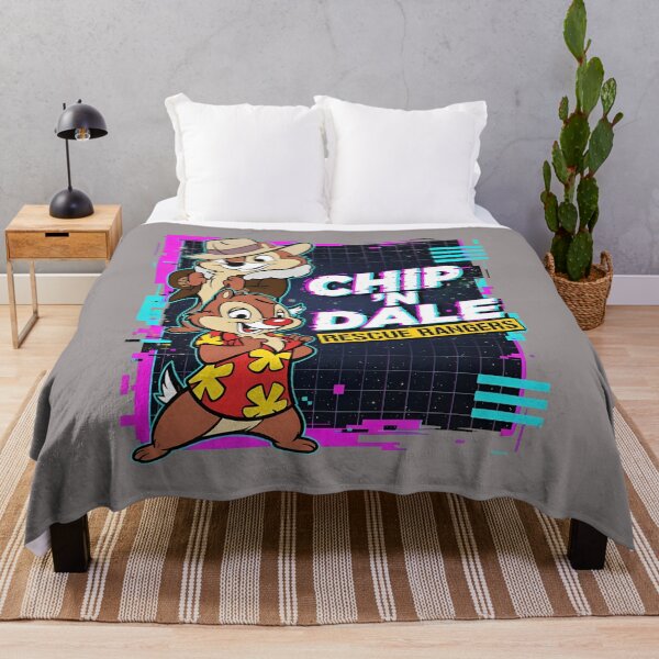 Item preview, Chip N Dale Rescue Rangers Retro Logo Tee-51 designed and sold by WaldemarRohrer.
