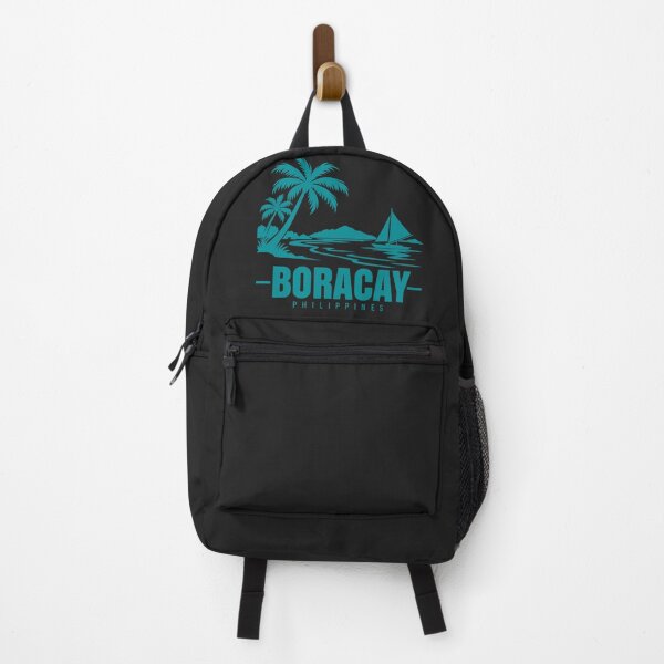 Item preview, Boracay Philippines Line Art Coastline Poster designed and sold by CMYKStudio.