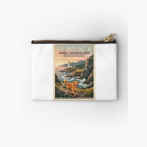 Item preview, Nova Scotia Lighthouse Retriever designed and sold by PictoVibe.