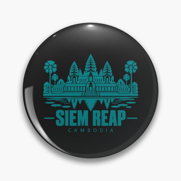 Item preview, Siem Reap Cambodia Line Art Landmark Poster designed and sold by CMYKStudio.