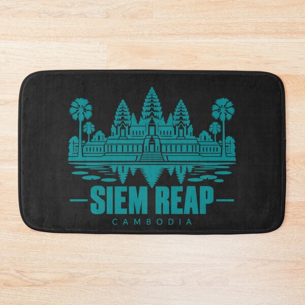 Item preview, Siem Reap Cambodia Line Art Landmark Poster designed and sold by CMYKStudio.