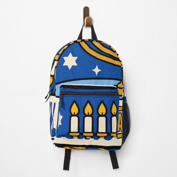 Item preview, Hanukkah Gift - Lights And Latkes designed and sold by RedRubyBubble.