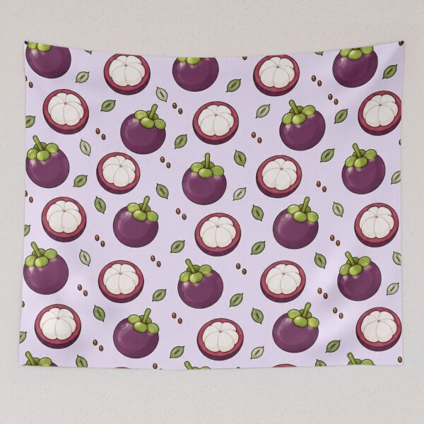 Item preview, Cute Mangosteen Fruit designed and sold by mycute-stickers.