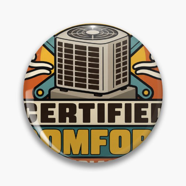 Item preview, HVAC Tech Gift - Certified Comfort Specialist designed and sold by RedRubyBubble.