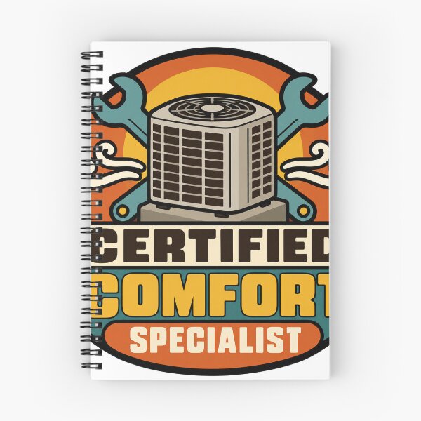 Item preview, HVAC Tech Gift - Certified Comfort Specialist designed and sold by RedRubyBubble.
