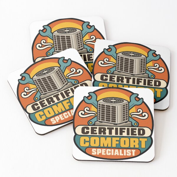 Item preview, HVAC Tech Gift - Certified Comfort Specialist designed and sold by RedRubyBubble.