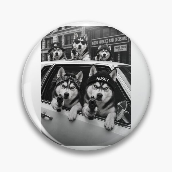 Item preview, Funny Husky Good Dog Bad Decisions designed and sold by luu phong.