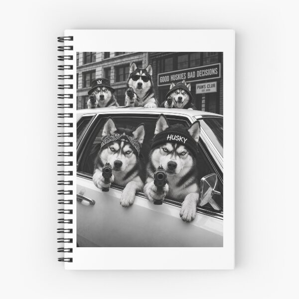 Item preview, Funny Husky Good Dog Bad Decisions designed and sold by luu phong.