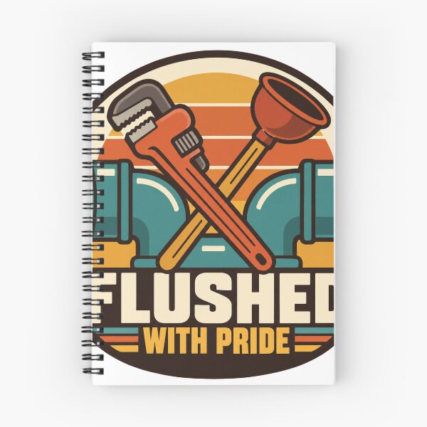 Item preview, Plumber Gift - Flushed With Pride designed and sold by RedRubyBubble.