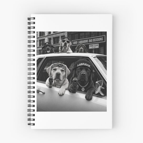 Item preview, Funny Labrador Good Dog Bad Decisions designed and sold by luu phong.