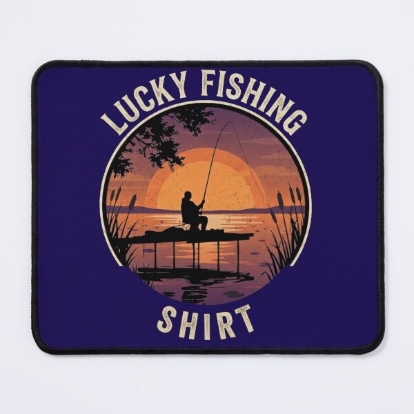 Item preview, Lucky Fishing Shirt – Funny Fisherman Catfish Humor Art designed and sold by Evelashop.