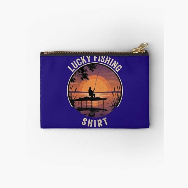 Item preview, Lucky Fishing Shirt  – Funny Fisherman Catfish Humor Art designed and sold by Evelashop.