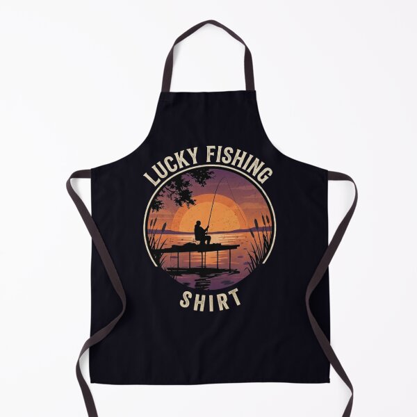 Item preview, Lucky Fishing Shirt  – Funny Fisherman Catfish Humor Art designed and sold by Evelashop.
