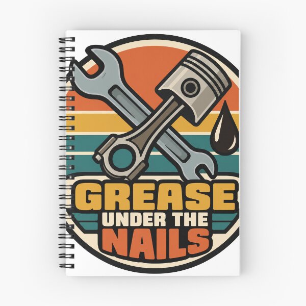 Item preview, Mechanic Gift - Grease Under The Nails designed and sold by RedRubyBubble.