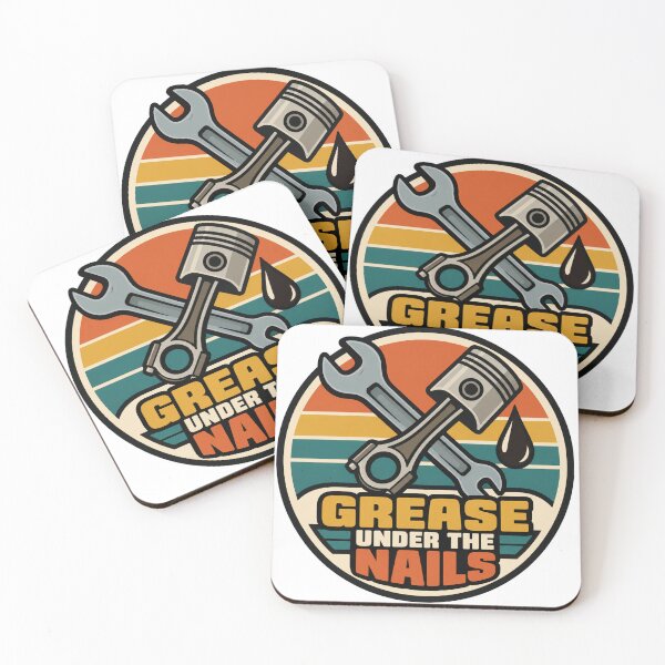 Item preview, Mechanic Gift - Grease Under The Nails designed and sold by RedRubyBubble.