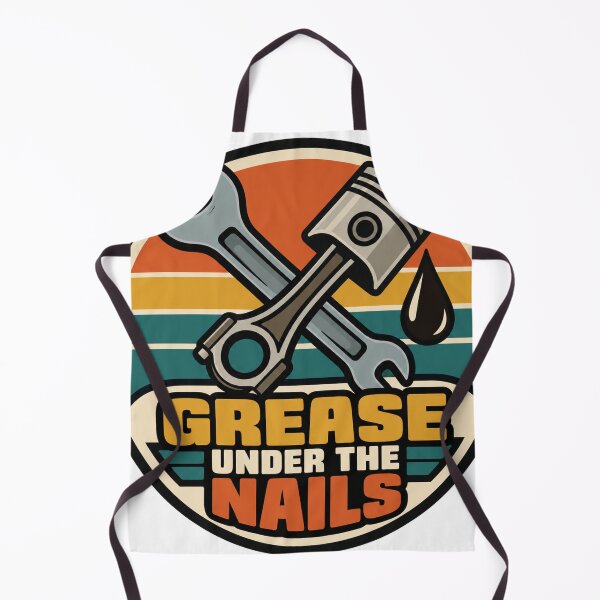 Item preview, Mechanic Gift - Grease Under The Nails designed and sold by RedRubyBubble.