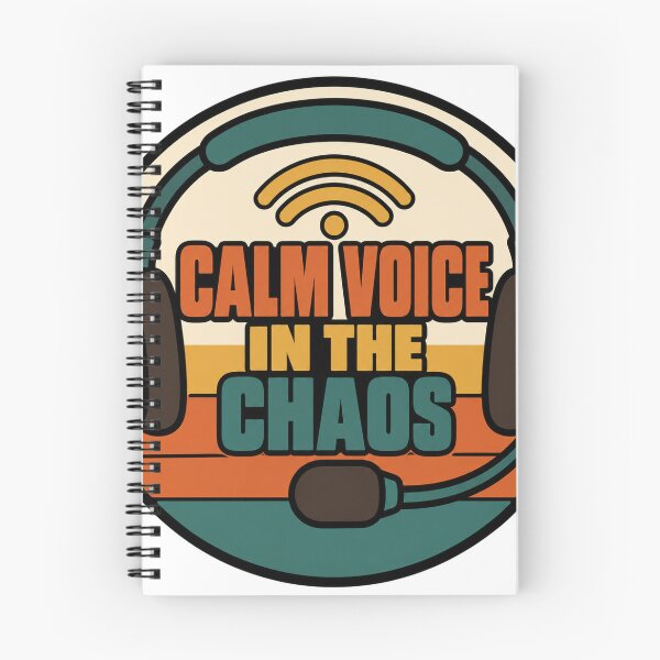 Item preview, Dispatcher Gift - Calm Voice In The Chaos designed and sold by RedRubyBubble.