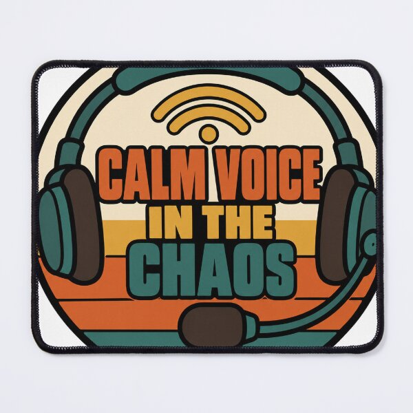 Item preview, Dispatcher Gift - Calm Voice In The Chaos designed and sold by RedRubyBubble.