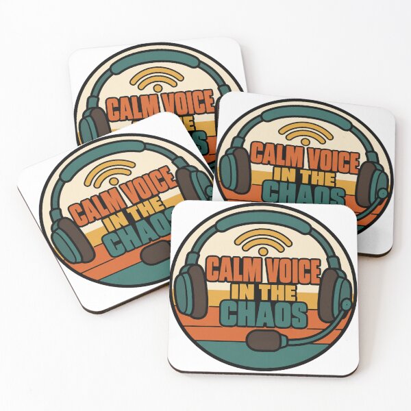 Item preview, Dispatcher Gift - Calm Voice In The Chaos designed and sold by RedRubyBubble.
