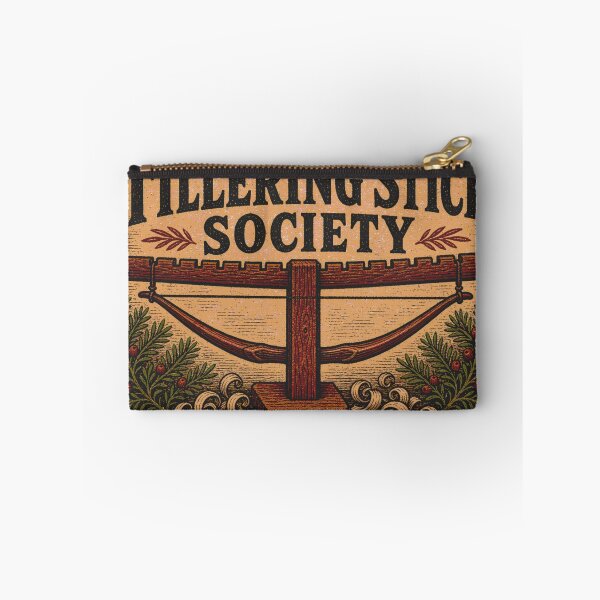 Item preview, The Tillering Stick Society Bowmakers Guild Tillerstock Leather Patch designed and sold by BoosterShop.