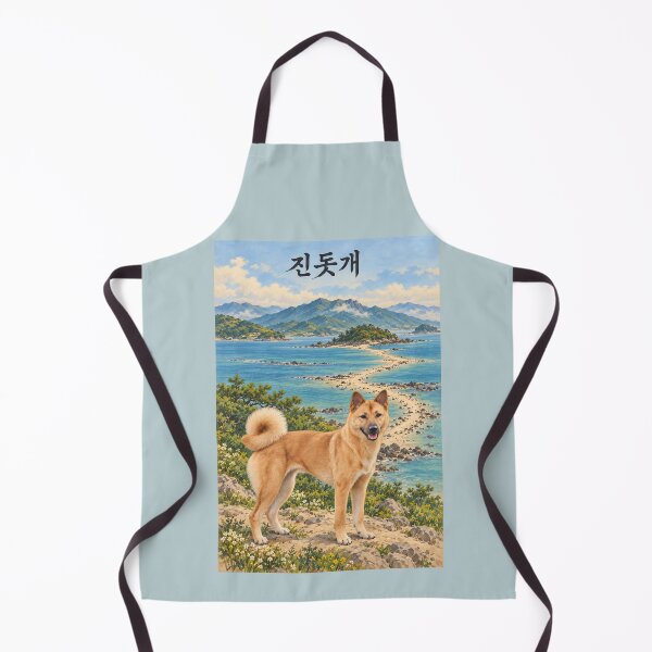 Item preview, Vintage Jindo Dog Rescue Art Graphic designed and sold by RescueHeart10.