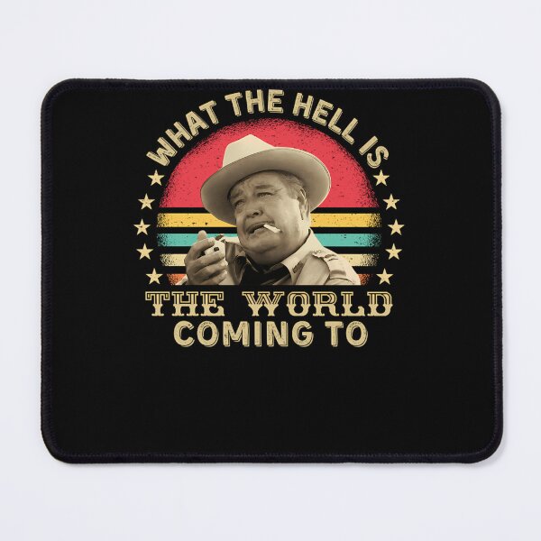 Item preview, Smokey-And-The-Bandit-What-The-Hell-Is-The-World-Coming-To-T-Shirt designed and sold by nallfxam.