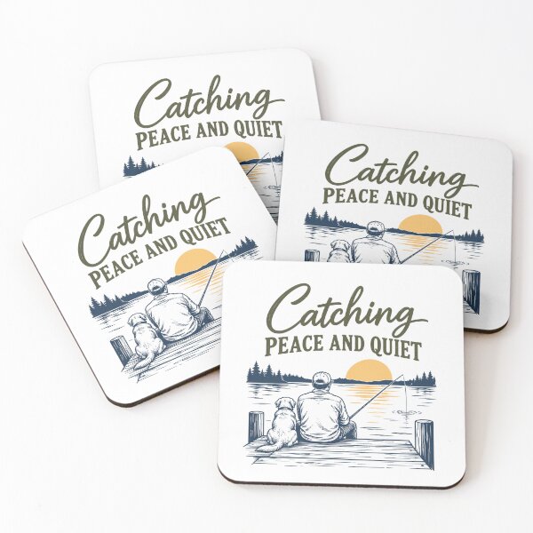 Item preview, Fisherman - Catching Peace and Quiet designed and sold by CampAndCoast.
