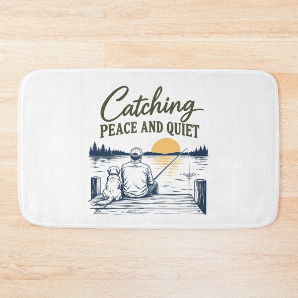 Item preview, Fisherman - Catching Peace and Quiet designed and sold by CampAndCoast.