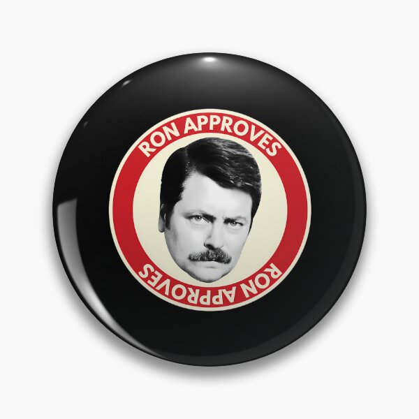 Aperçu de l'œuvre Ron Swanson approuve créée et vendue par CarinHoffman.