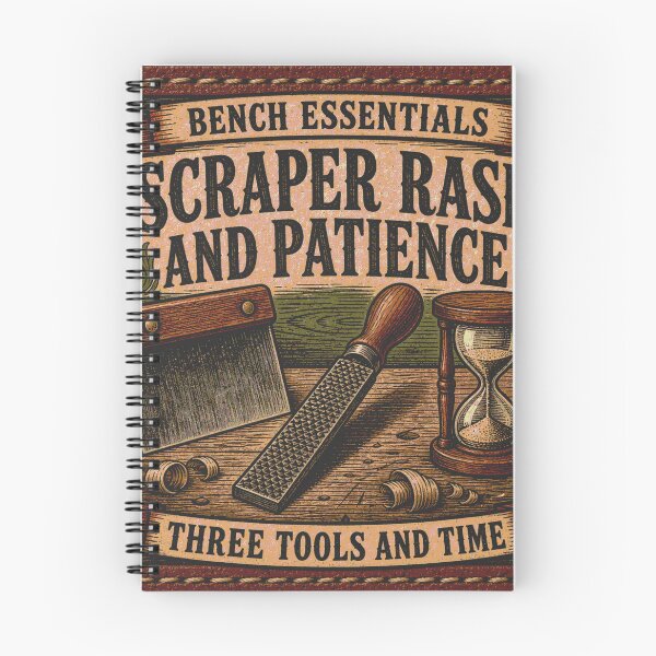 Item preview, Scraper, Rasp, and Patience Bowmaker's Tools Patience Leather Patch designed and sold by BoosterShop.
