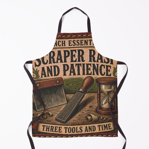 Item preview, Scraper, Rasp, and Patience Bowmaker's Tools Patience Leather Patch designed and sold by BoosterShop.